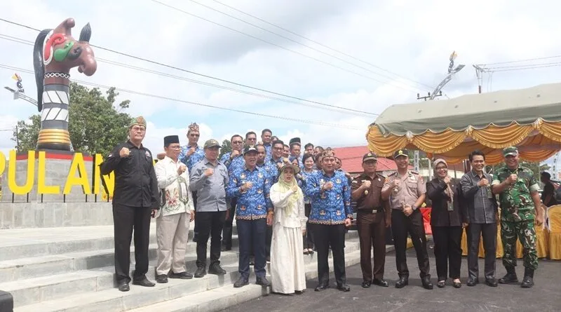 Gagang Mandau Resmi Jadi Ikon Baru Kabupaten Pulang Pisau