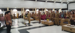 Bupati Bartim Kukuhkan Pengurus PWRI Bartim Masa Bakti 2026–2030