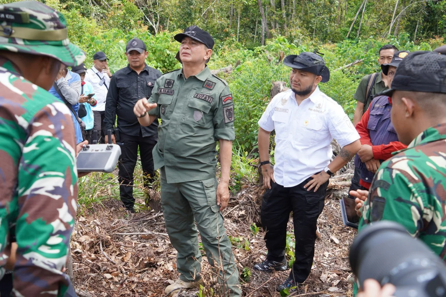 Bupati & Wabup Bartim Tinjau 406 Hektare Lokasi Cetak Sawah Rakyat