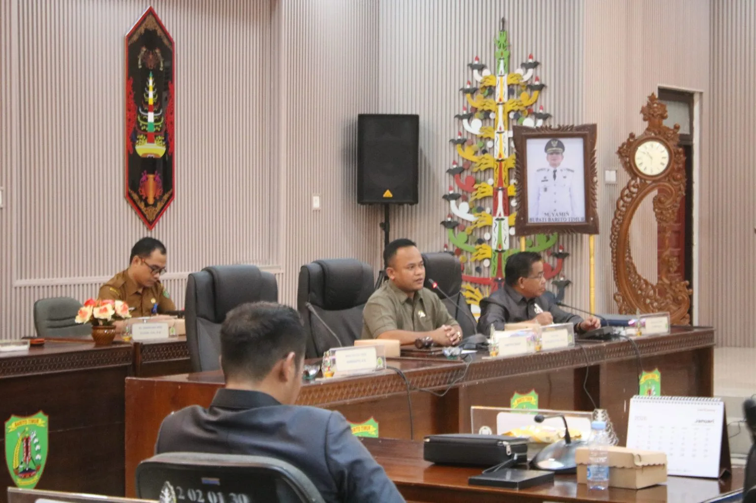 DPRD dan Pemkab Barito Timur Gelar Rapat Kerja Evaluasi Program Kerja Kepala Daerah dan Progres 20 Program Unggulan   