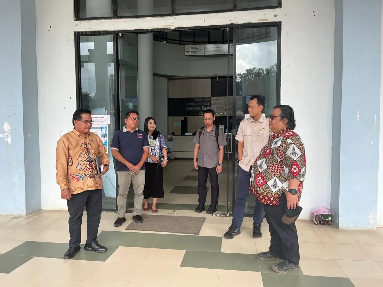 Wakil Ketua DPRD Provinsi Kalimantan Tengah Kunjungi RSUD Tamiang Layang