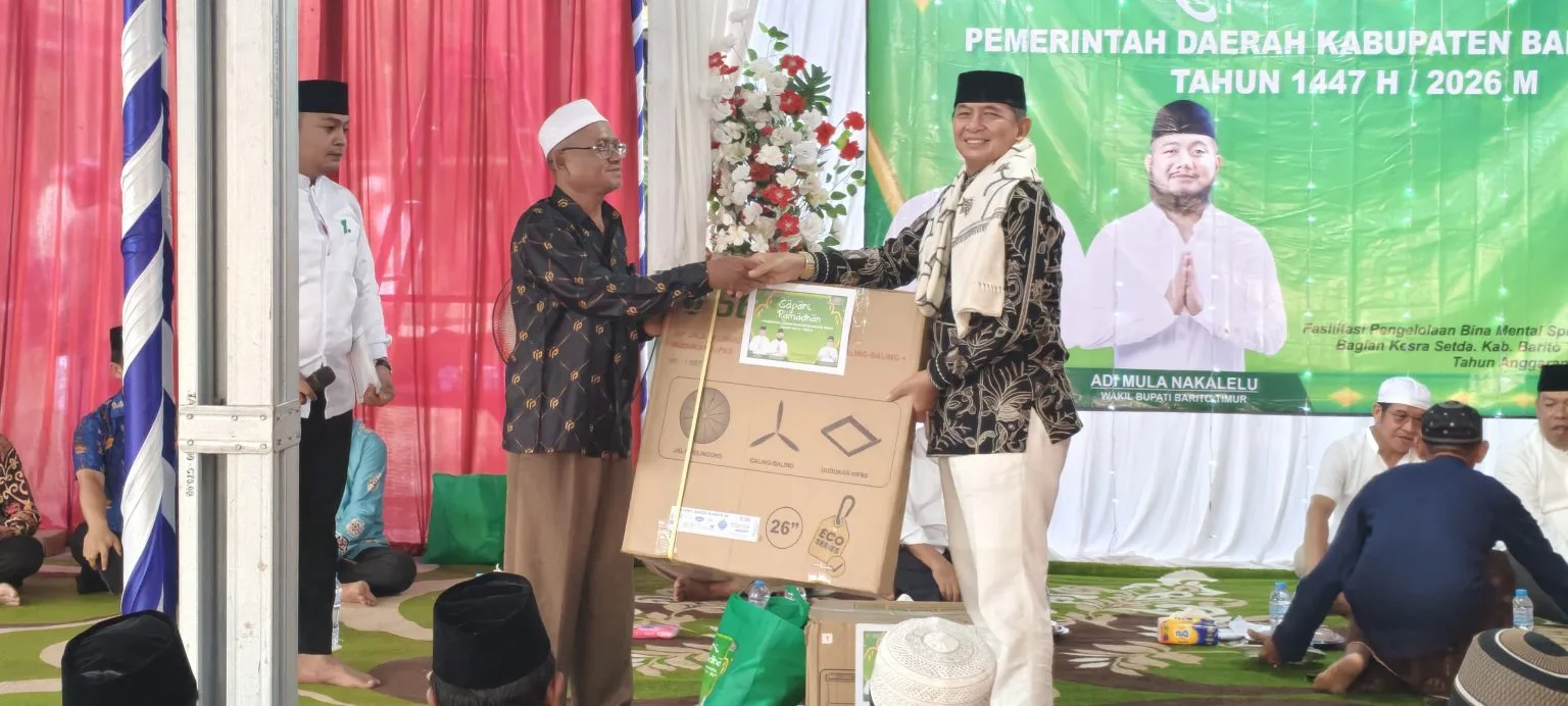 Safari Ramadan di Ampah Kota, Bupati Bartim Ajak Warga Perkuat Persatuan dan Toleransi