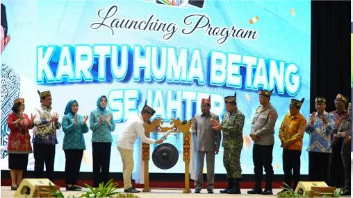 Pemprov Kalteng Resmi Launching Kartu Huma Betang Sejahtera