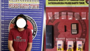 Kedapatan Simpan 8 Paket Sabu, Waga Bagok Ini Dibekuk Polisi