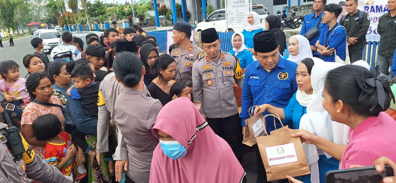 PWI Barsel dan Polres Pererat Silaturahmi Lewat Bukber serta Berbagi Ratusan Takjil
