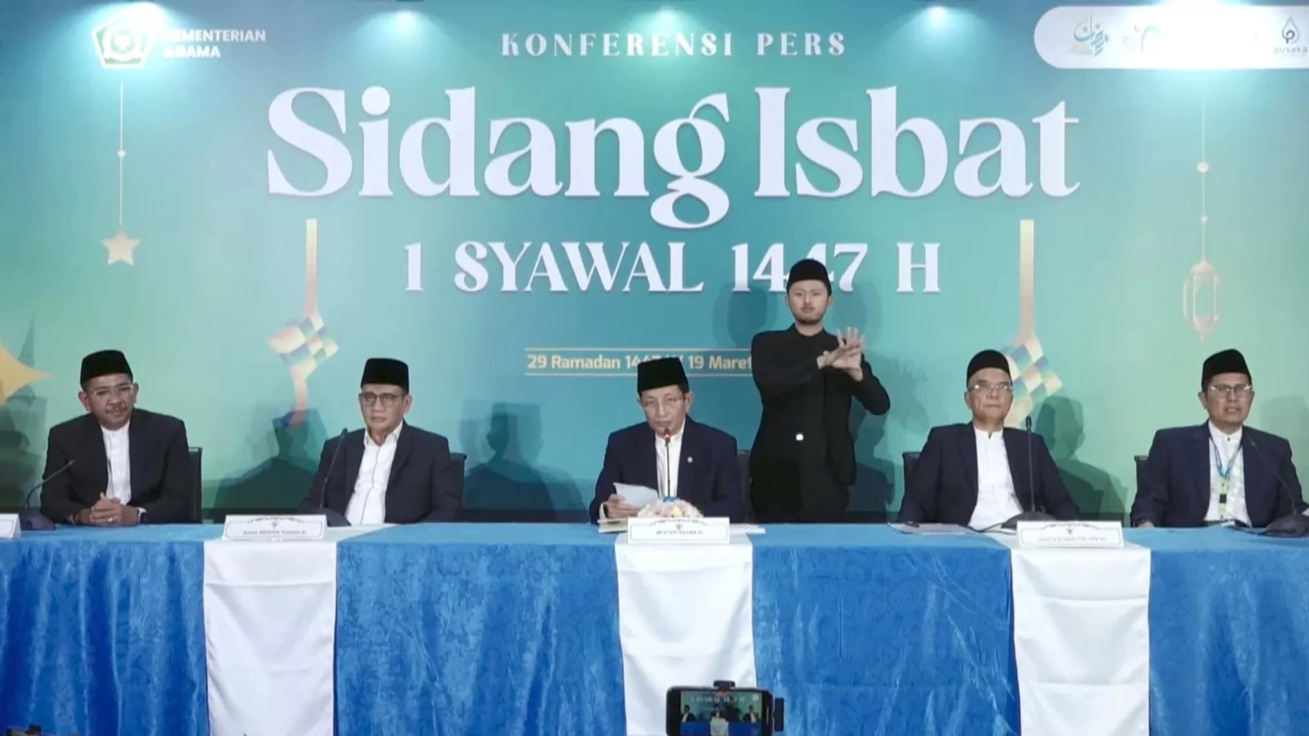Sidang Isbat Tetapkan 1 Syawal 1447 H Jatuh 21 Maret 2026, Pemerintah Tegaskan Pentingnya Persatuan Umat