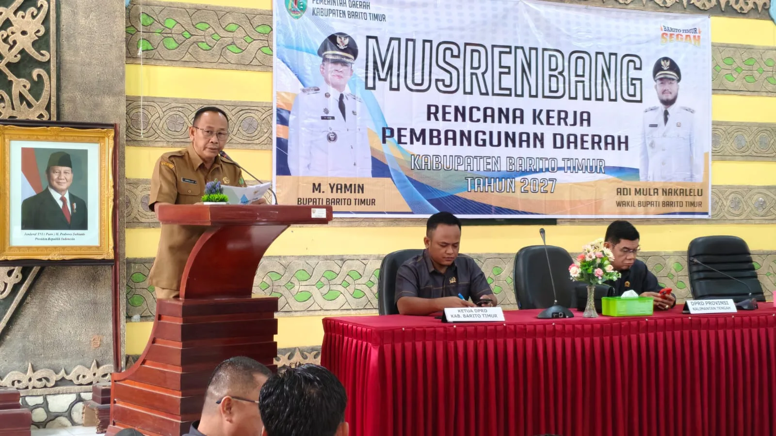 Bupati M. Yamin Tekankan Prioritas Pembangunan dan Sinergi Semua Pihak