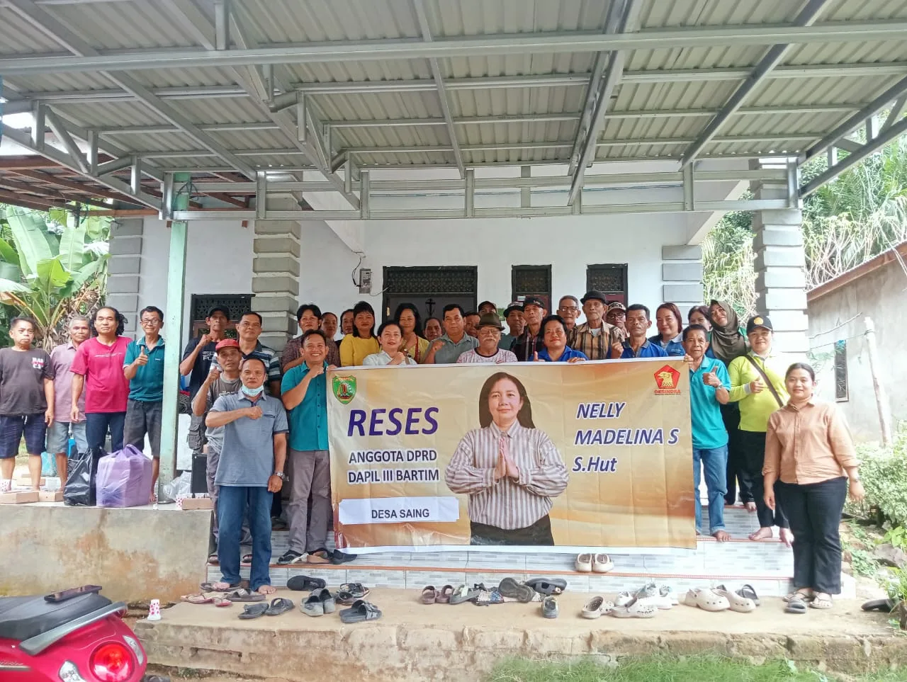 Warga Desa Saing Berharap Hasil Pertanian Diserap Dapur MBG