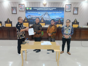 Dewan Serahkan Hasil Reses Kepada Pihak Eksekutif