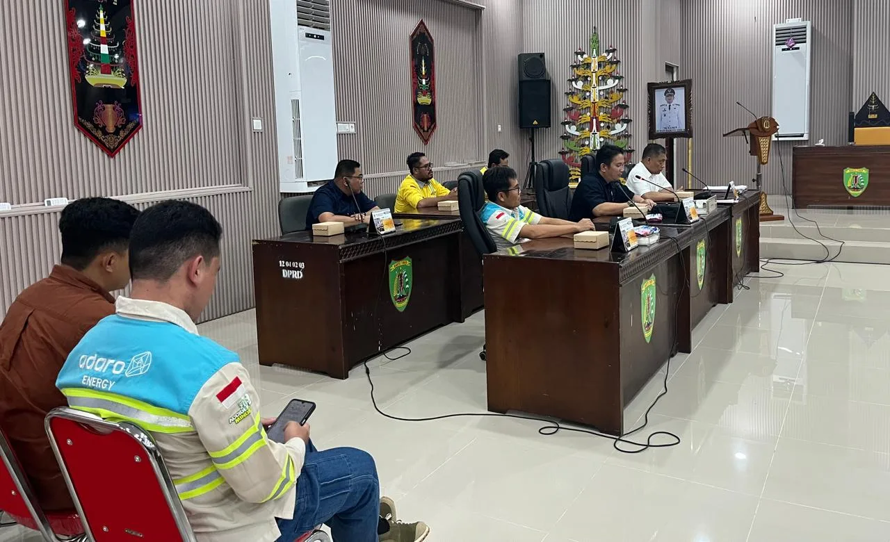 DPRD Barito Timur Panggil PT Adaro Dan Mitra, Bahas Sistem Penerimaan dan Hak-Hak Karyawan