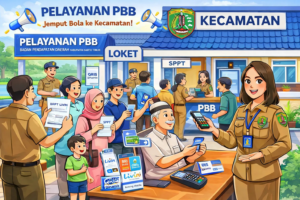 Maksimalkan Pemasukan Pajak, Bapenda Bartim Jemput Bola, Layanan PBB-P2 Dimulai dari Pematang Karau