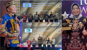 Gubernur Agustiar Bersama Tiga Bupati dan Bank Kalteng Terima Penghargaan di TOP BUMD Awards 2026