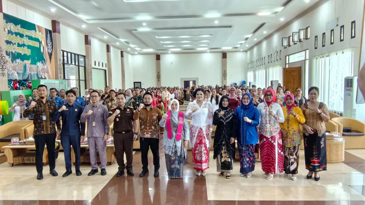 Wabup Bartim Buka Peringatan Hari Kartini ke-147, Dirangkai Vaksin HPV untuk ASN dan Keluarga