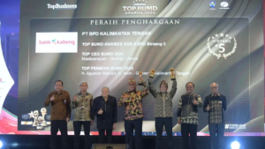 Bank Kalteng Raih TOP BUMD Awards 2026 Bintang 5, Didukung Kinerja Keuangan yang Tumbuh Solid 