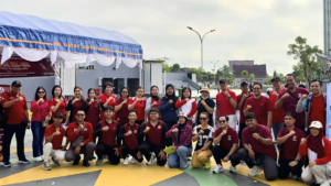 Rayakan Puncak HUT ke-52, PPNI Palangka Raya  Menggelar Senam Massal hingga Edukasi Jantung