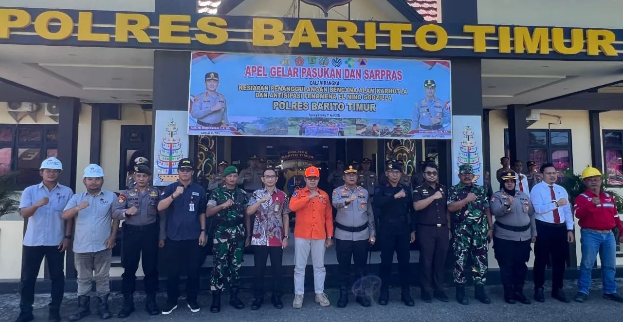 Masuki Musim Kemarau, Polres Barito Timur Tingkatkan Kesiapsiagaan Atasi Karhutla