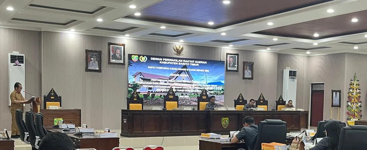 Setelah Dinyatakan Raih WTP ke-10 Kalinya, Bupati Bartim Ajukan Raperda Pertanggungjawaban APBD TA 2025