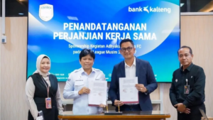 Hadapi Super League Bank Kalteng Resmi Sponsori Adhyaksa Kalteng FC