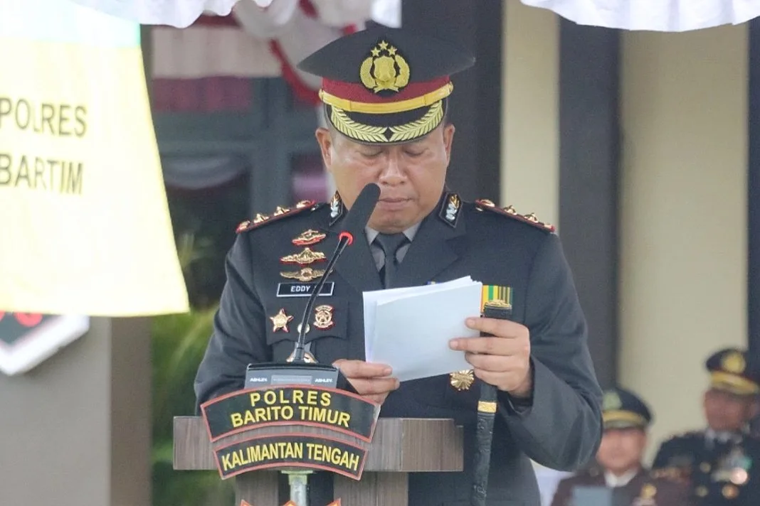 Hari Bhayangkara ke-80, Kapolres Bartim Tegaskan Polri Harus Makin Dipercaya Masyarakat