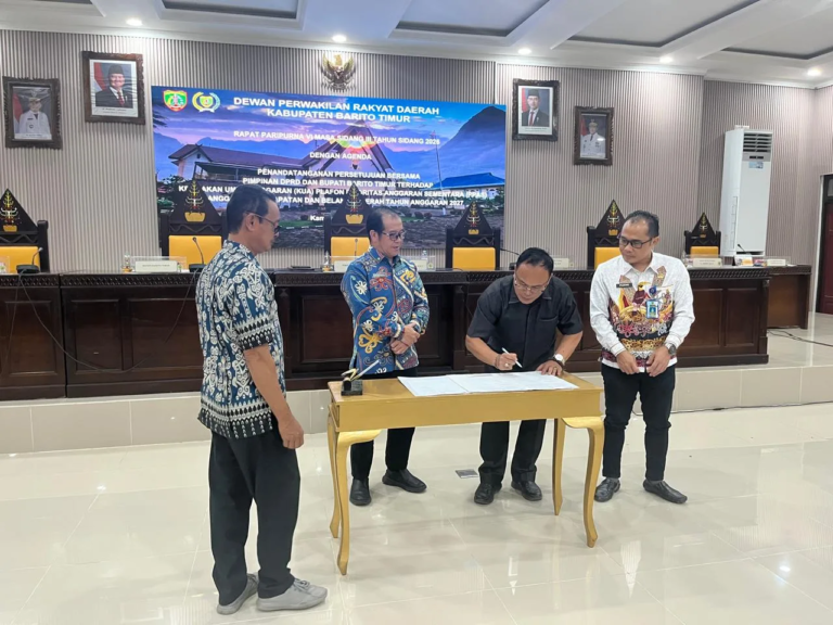 DPRD dan Pemkab Bartim Sepakati KUA PPAS 2027