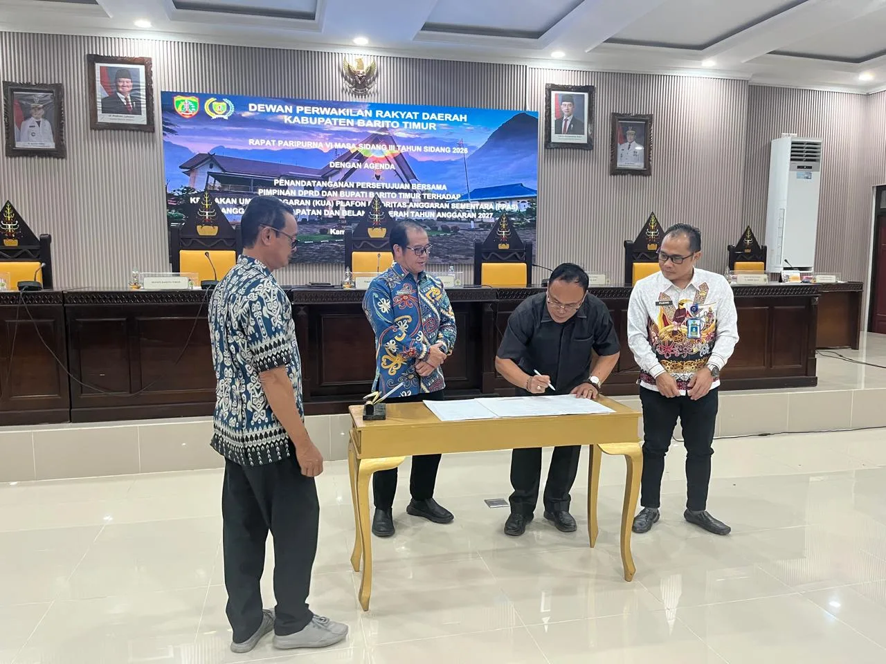 DPRD dan Pemkab Bartim Sepakati KUA PPAS 2027