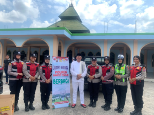 Bupati M Yamin, Apresiasi Inovasi Jumat Berkah Polwan Barito Timur