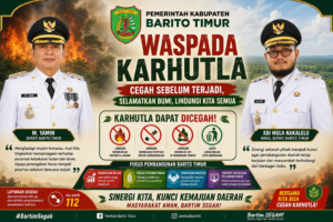 Karhutla Mengintai Setiap Saat, Bupati M. Yamin Ajak Semua Pihak Bergerak Cegah Sejak Dini