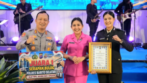 Polres Barsel Juara 1 Serapan Bulog Program Ketahanan Pangan