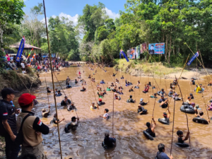 269 Peserta Ikuti Festival Nariuk VI di Lubuk Ulu Padang Desa Pulau Patai Barito Timur