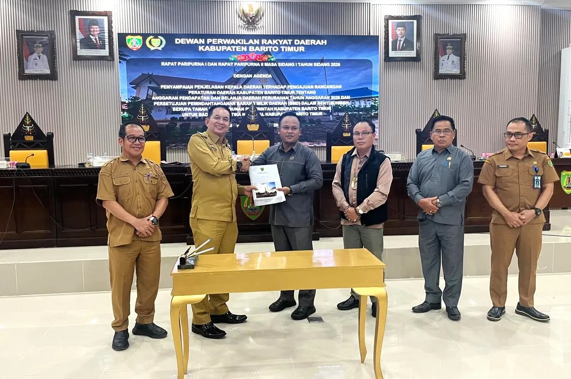DPRD Barito Timur Setujui Hibah Tanah dan Bangunan Eks Terminal Induk untuk BNNK