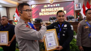Humas Polres Barito Timur Juara I Kategori Keaktifan Viralisasi di Media Sosial Polda Kalteng