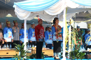 Sekda Kalteng  Pimpin Puncak HUT Ke-24 Kabupaten Barito Timur