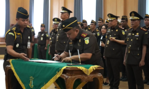 4 Kajari Resmi Berganti, Kajati Tekankan Integritas dan Profesionalitas