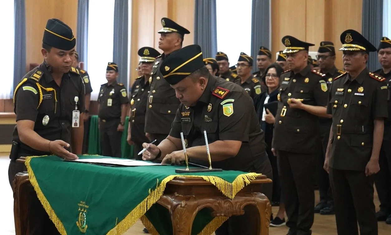 4 Kajari Resmi Berganti, Kajati Tekankan Integritas dan Profesionalitas