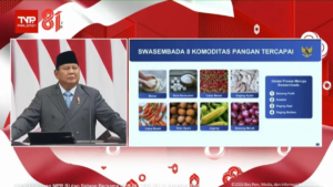 Presiden Prabowo Klaim Indonesia Swasembada 8 Komoditas dan Harga Pupuk Turun 20 Persen