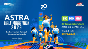 Semarakkan Perjalanan Menuju 70 Tahun,  Astra Bakal Gelar Half Marathon 2026