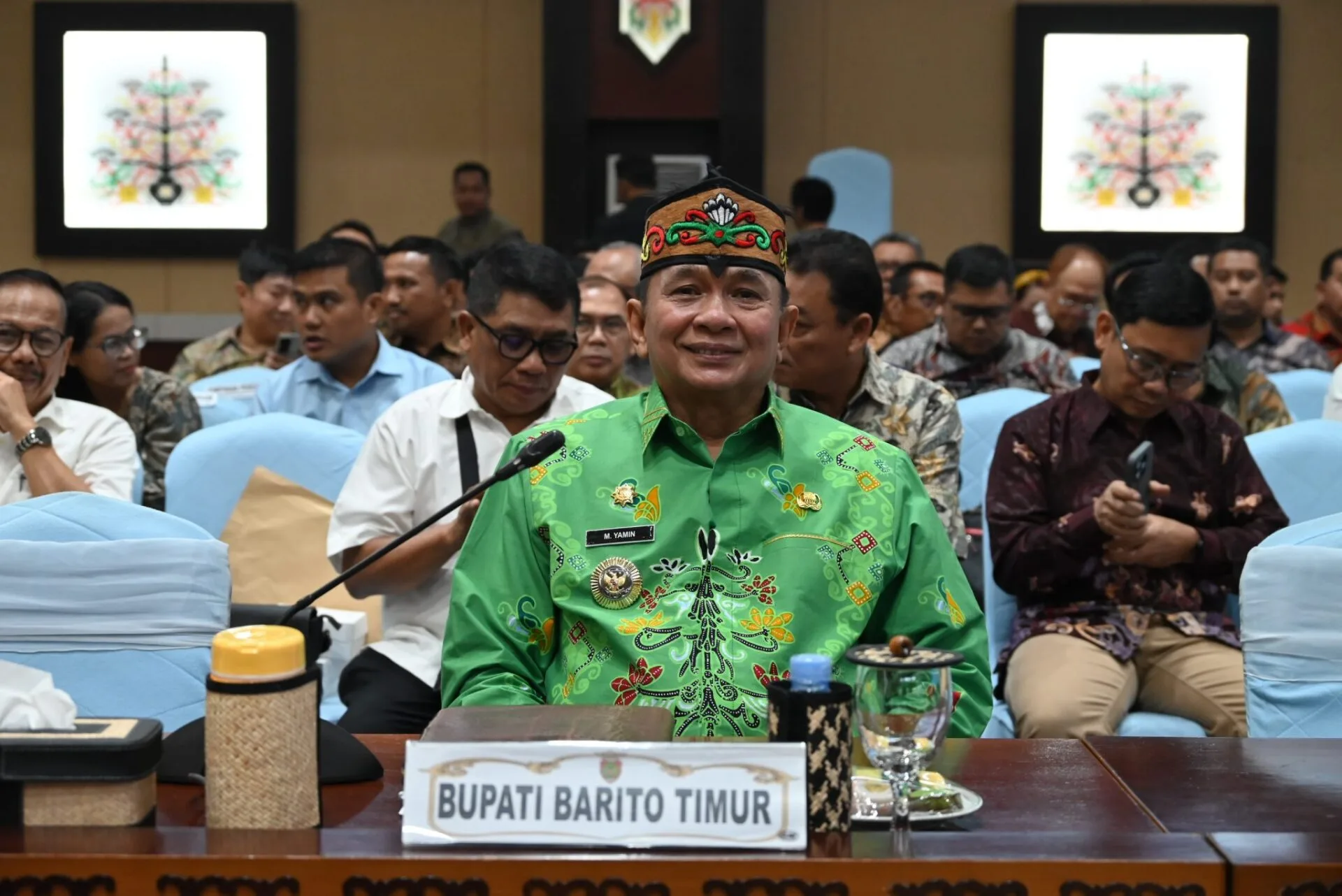 Tekan Risiko Karhutla, Bupati M. Yamin Hadiri Rakor Bersama Perusahaan Sawit se-Kalteng