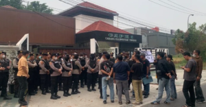 Geruduk Kantor GAPKI, Pemuda Kalteng Desak Sikap Tegas Atas Karhutla di Lahan Konsesi Sawit