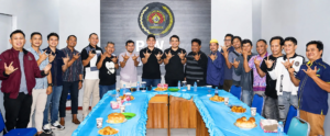Bina Komunikasi Baik, Kapolres Barsel Silaturahmi Pamit dengan PWI Barito Selatan
