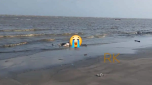 Sesosok Mayat Gunakan Jaket Pelampung  Terdampar di Pantai Sungai Perlu Seruyan