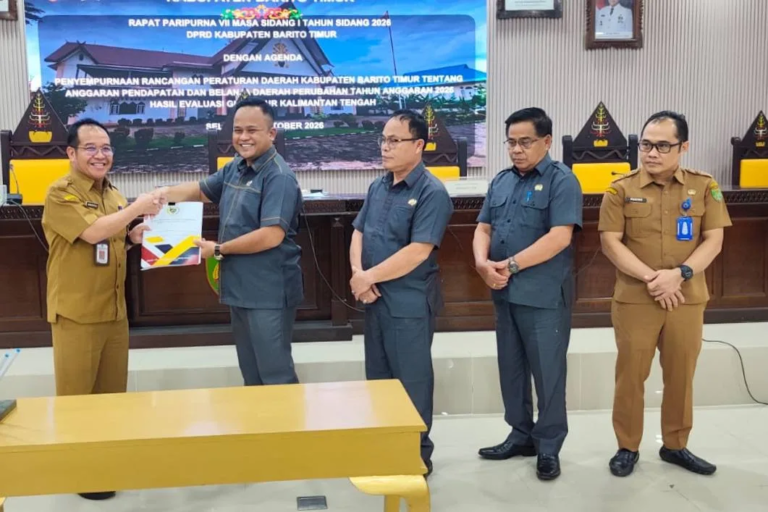 DPRD dan Pemkab Bartim Tekan APBD Perubahan Tahun 2026